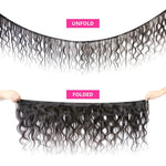 Body Wave Bundles Human Hair 12A Virgin Natural Black Weave